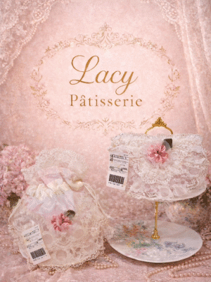 Lacy Strawberry Duo Cake