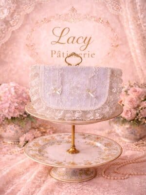 Chantilly Blanche Mini Clutch