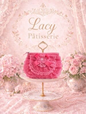 Rosé Lace Dream Pouch