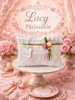 Rose Mille Crème Pouch